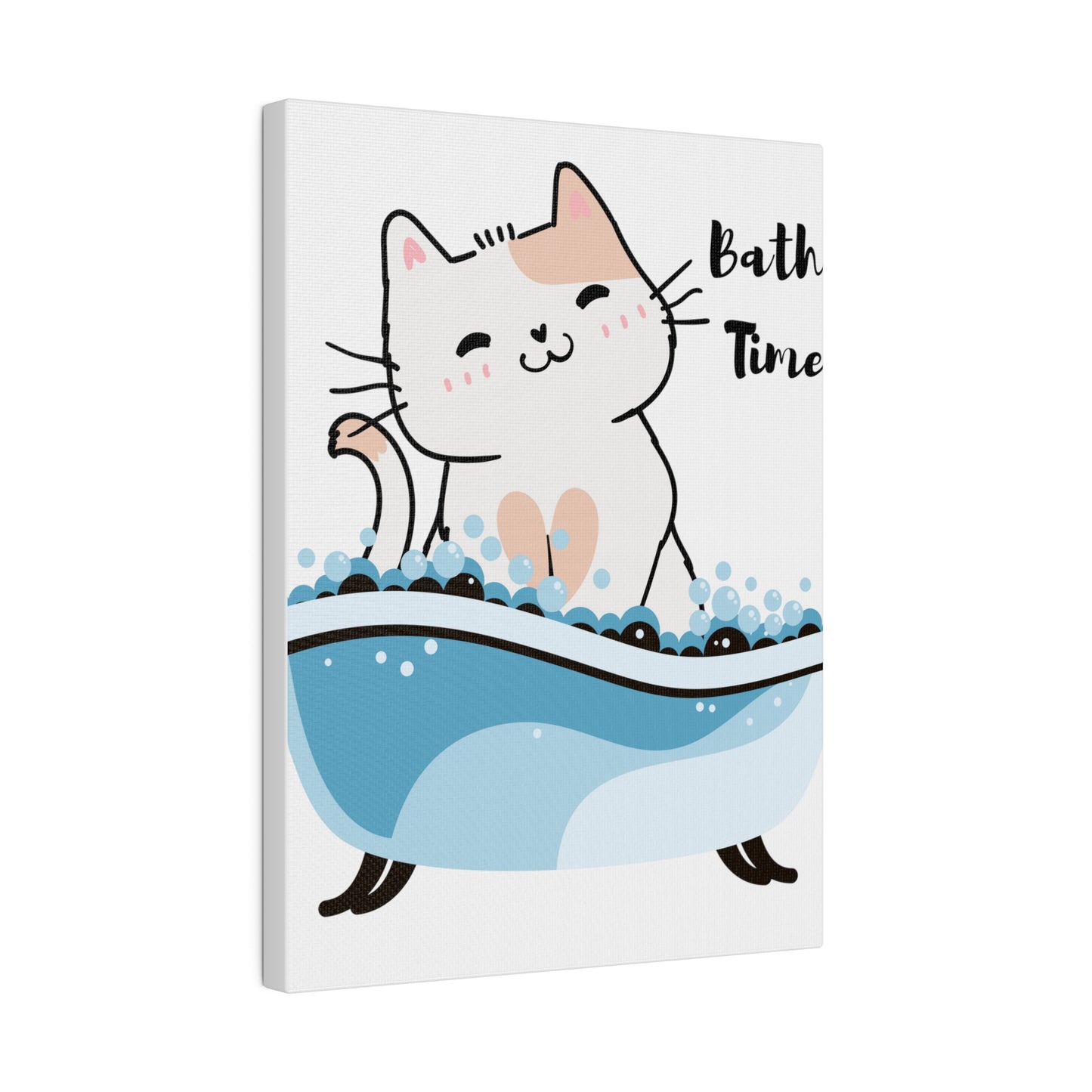 Animal Wall Art, Bathroom Wall Art, Matte Canvas, Stretched, 0.75"