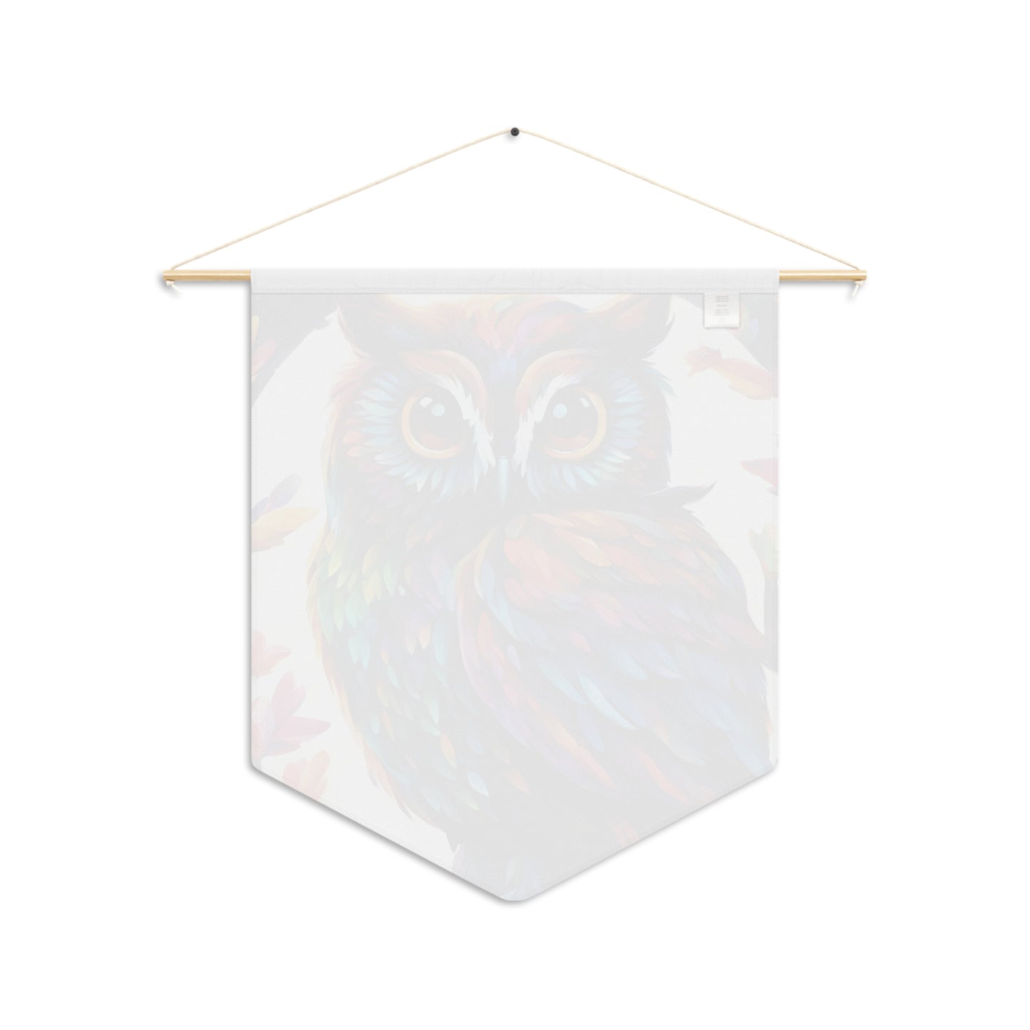 Night Owl Pennant wall art for home decor