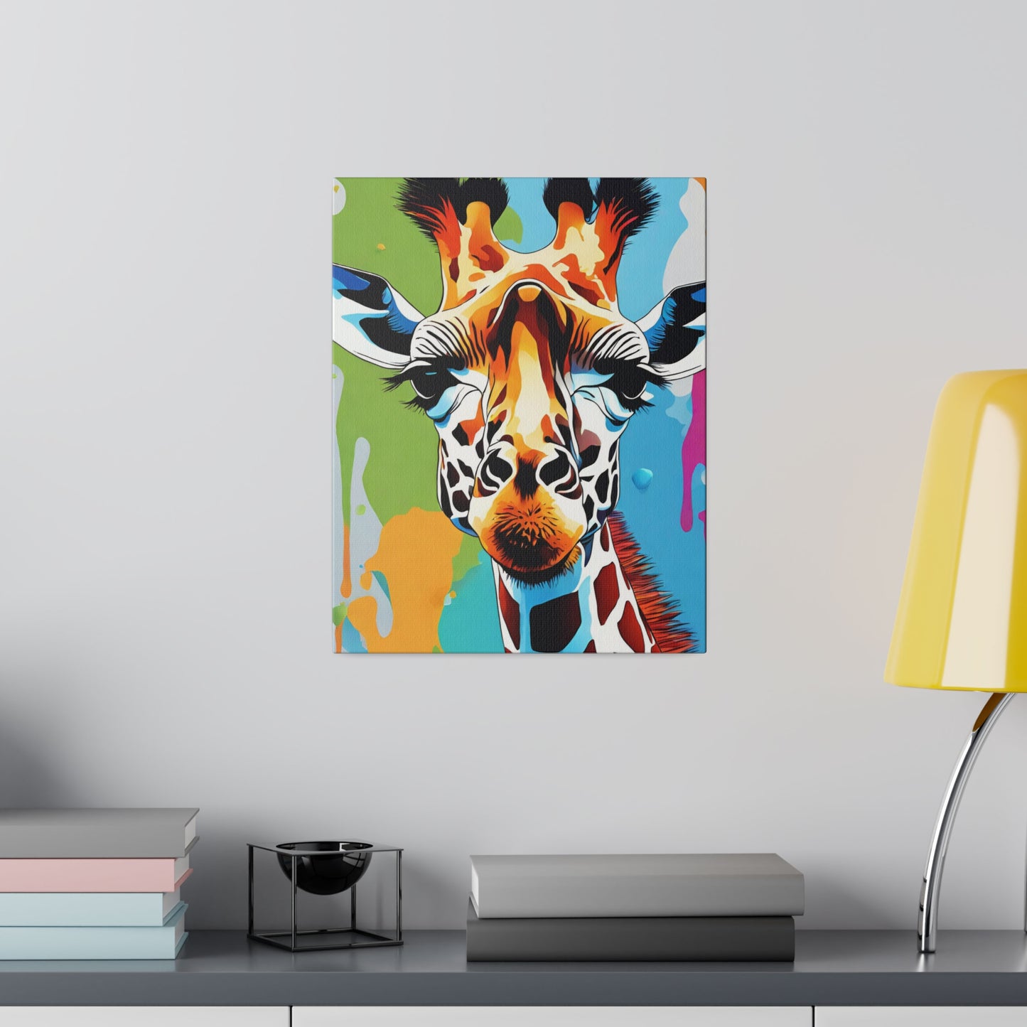 Giraffe Canvas Wall Art, Animal Wall Art Home Decor