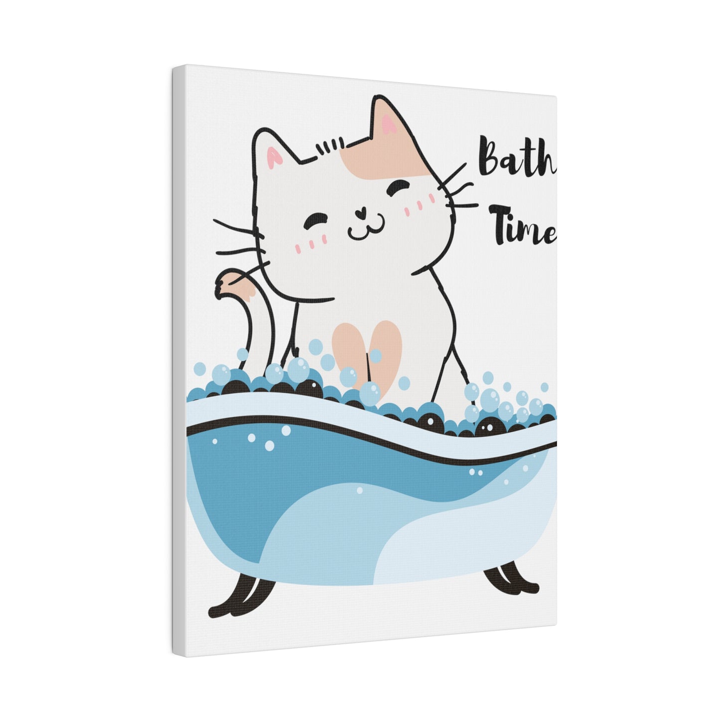 Animal Wall Art, Bathroom Wall Art, Matte Canvas, Stretched, 0.75"
