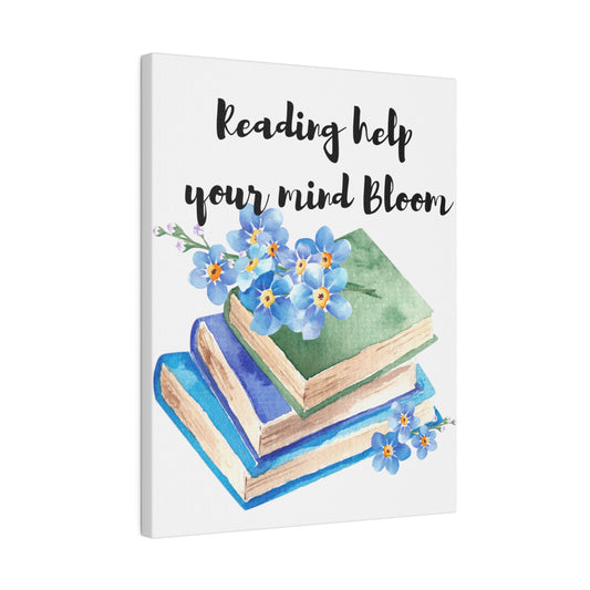 Botanical Wall Art, Inspirational Matte Canvas, Stretched, 0.75"