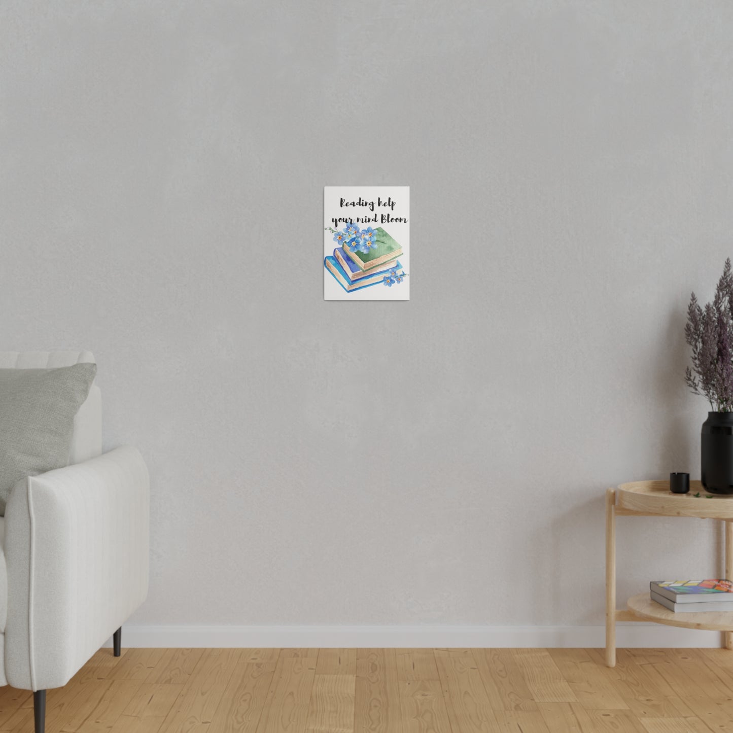 Botanical Wall Art, Inspirational Matte Canvas, Stretched, 0.75"