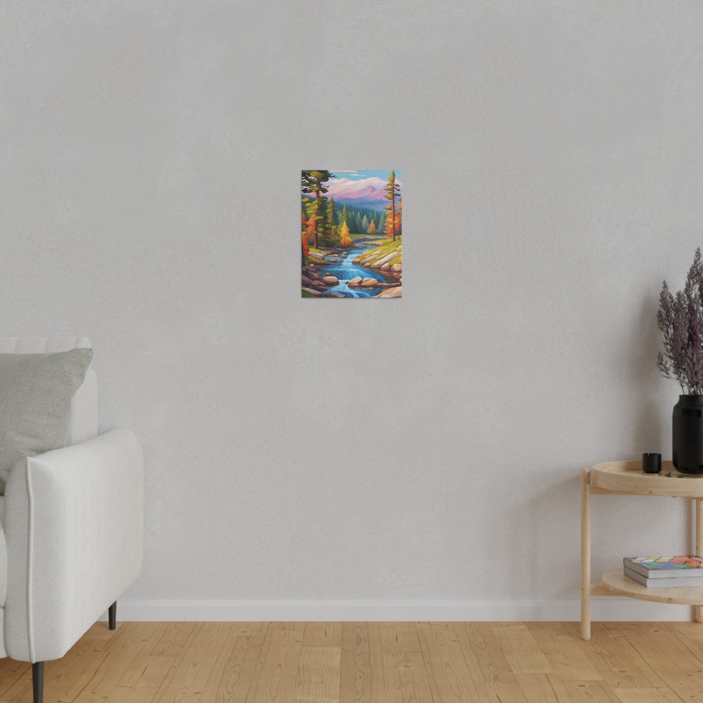 Landscape Botanical Wall Art, Stretched Canvas Print 0.75"