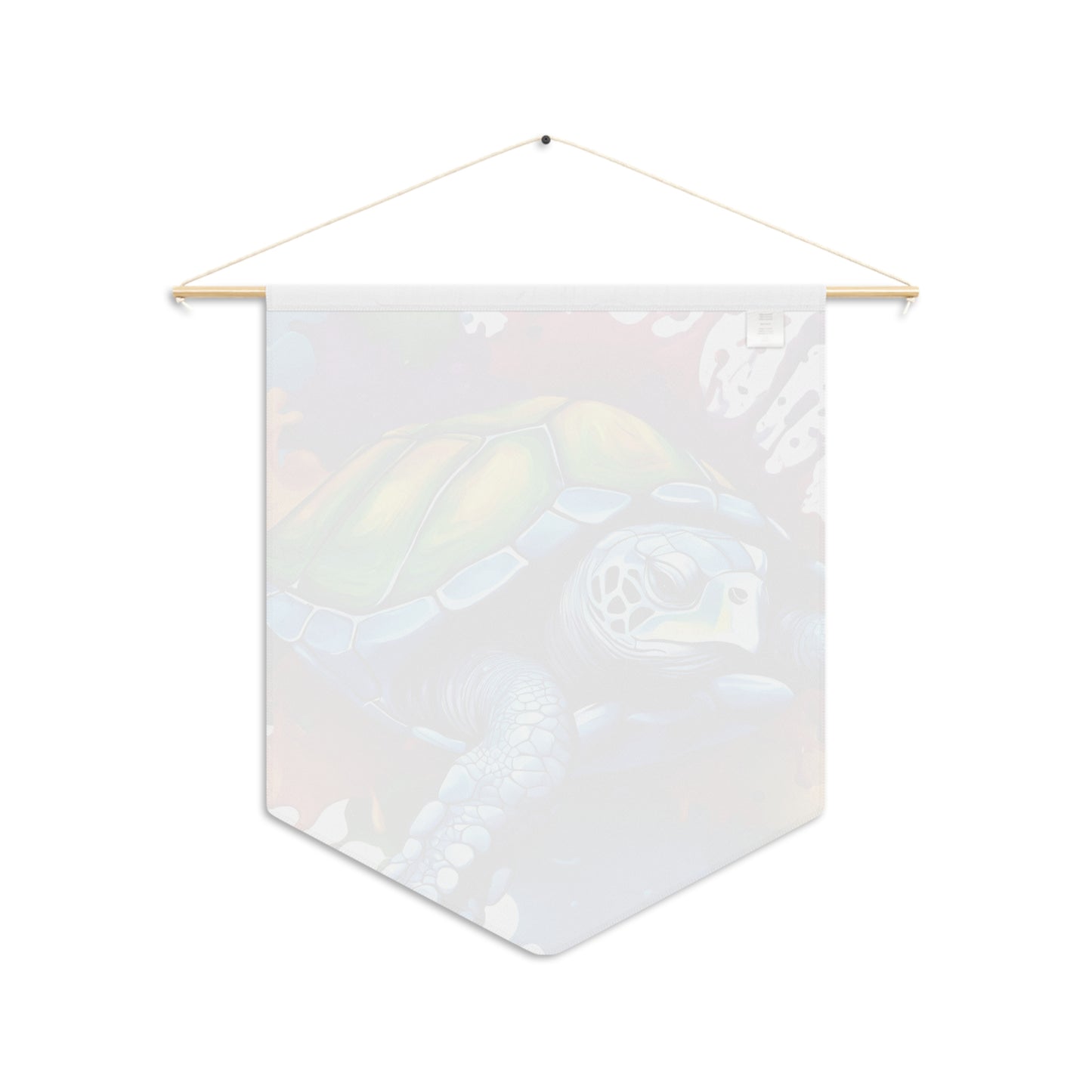 Turtle Pennant wall art for home decor
