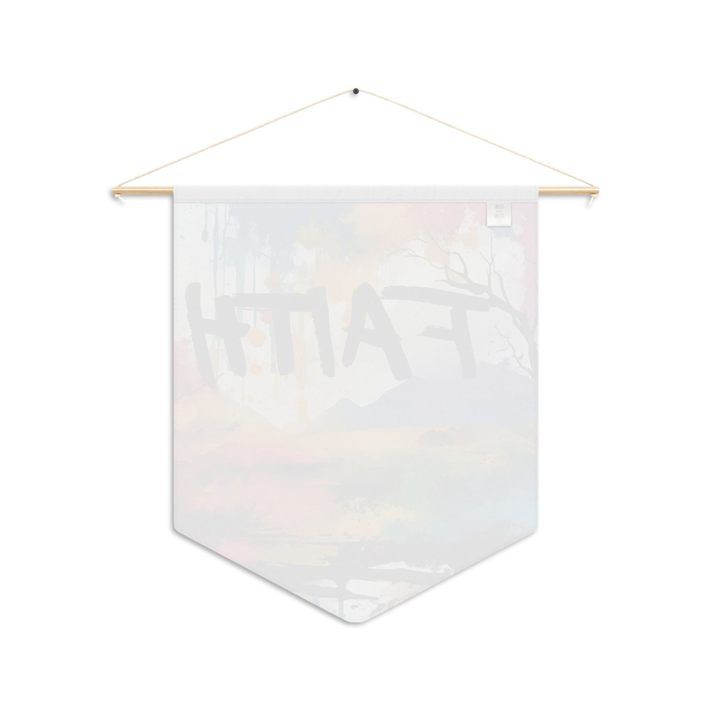FAITH Colorful Lanscape Pennant Wall art home decor