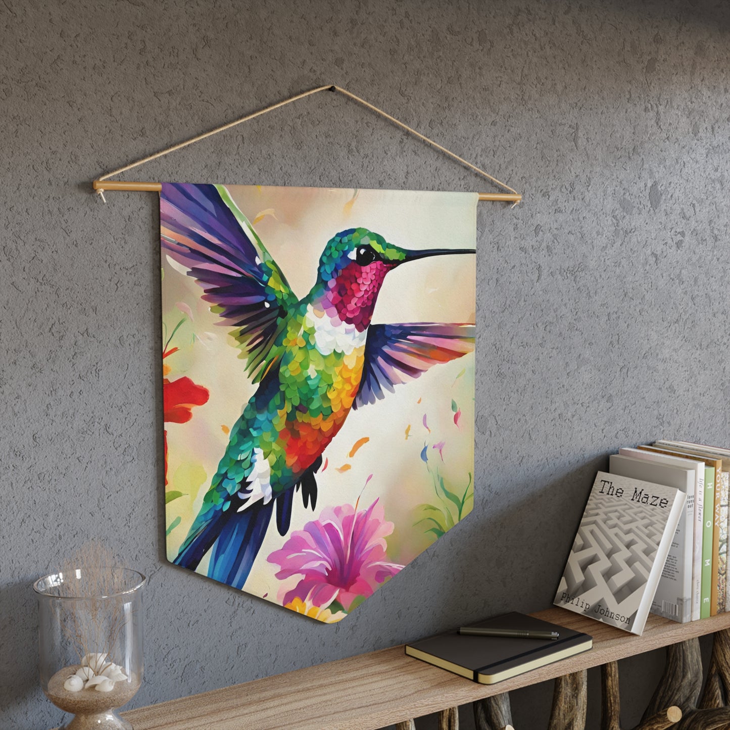 Pennant wall art for home decor