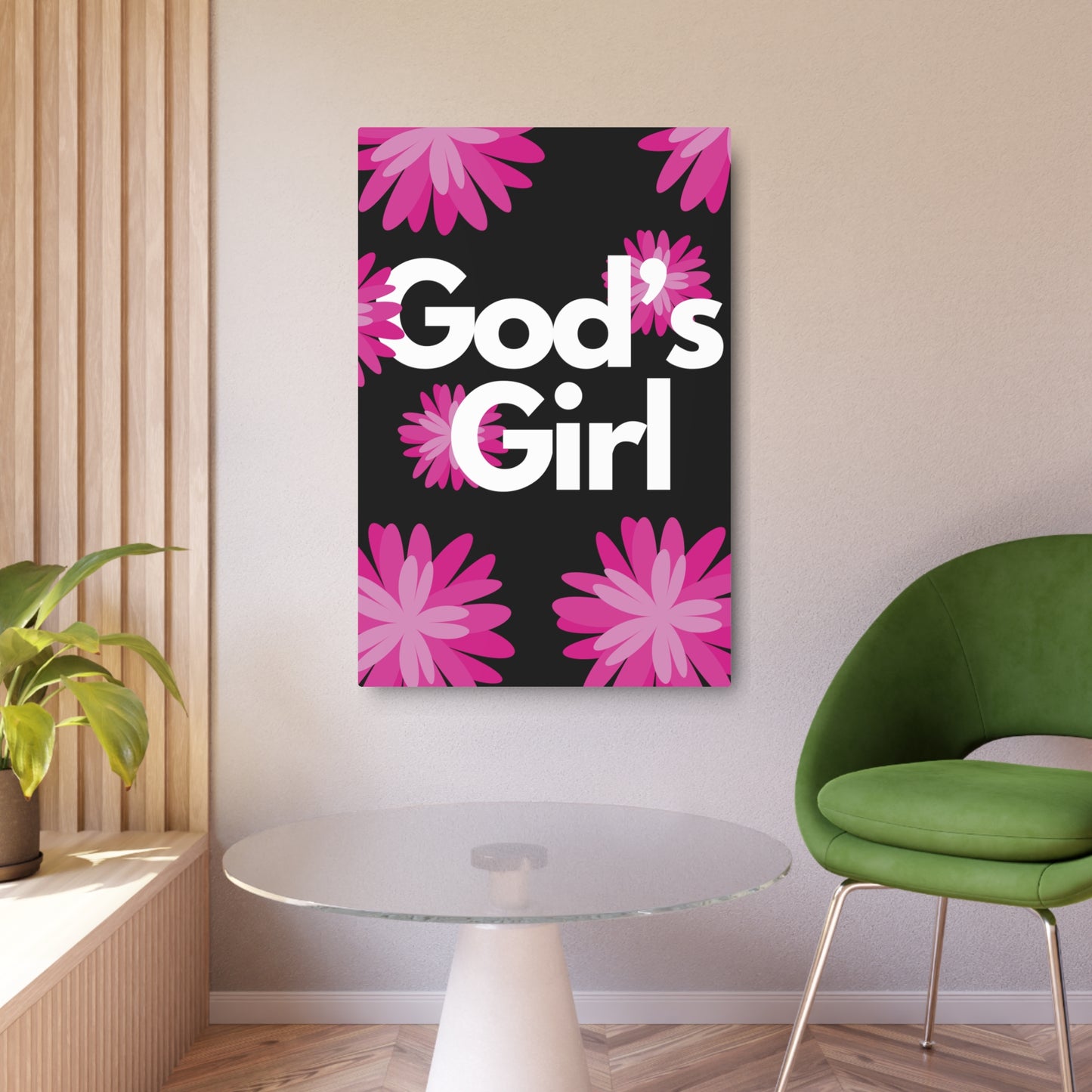 God's Girl. Metal Wall Arts. Home Decor.