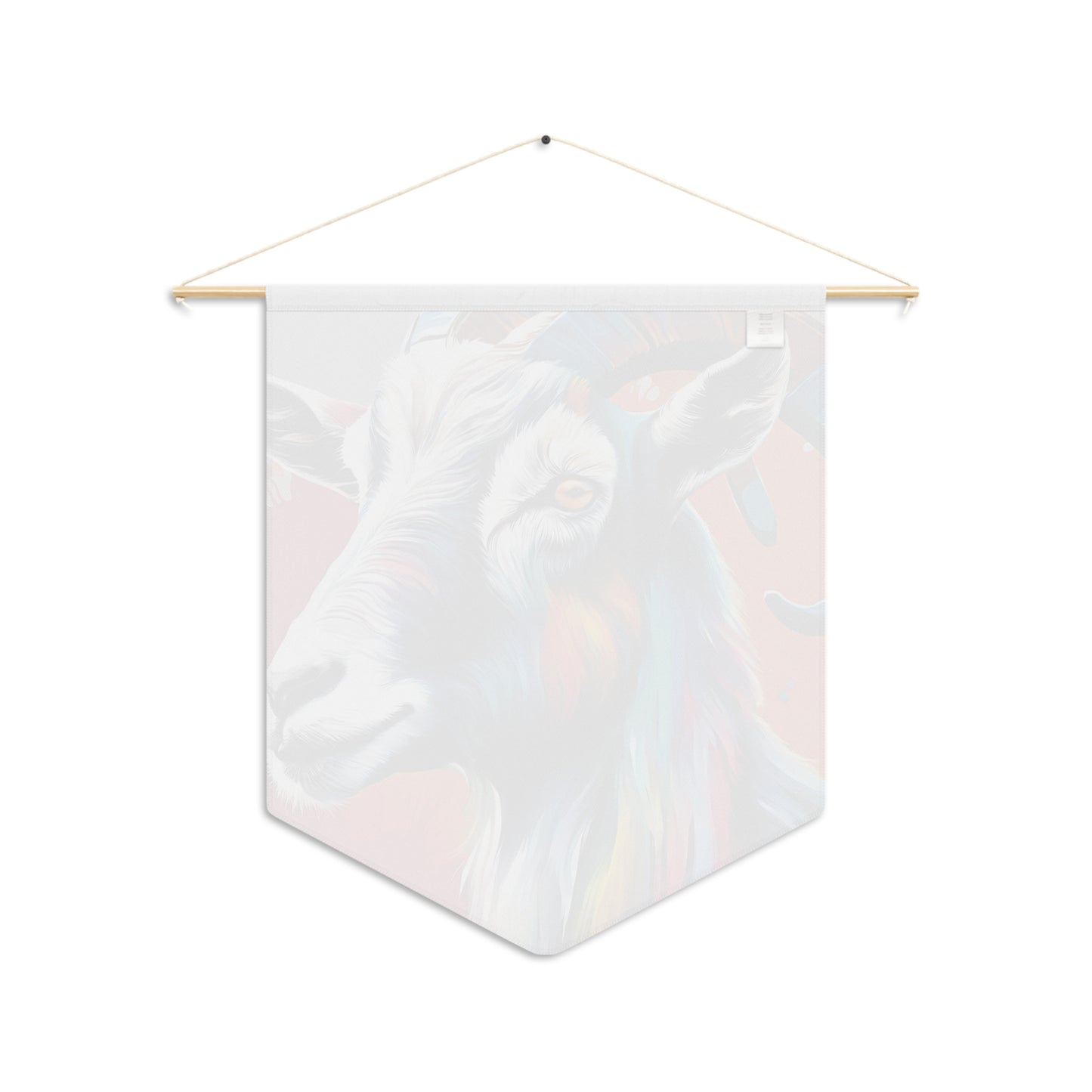 Goat Pennant wall art for home decor