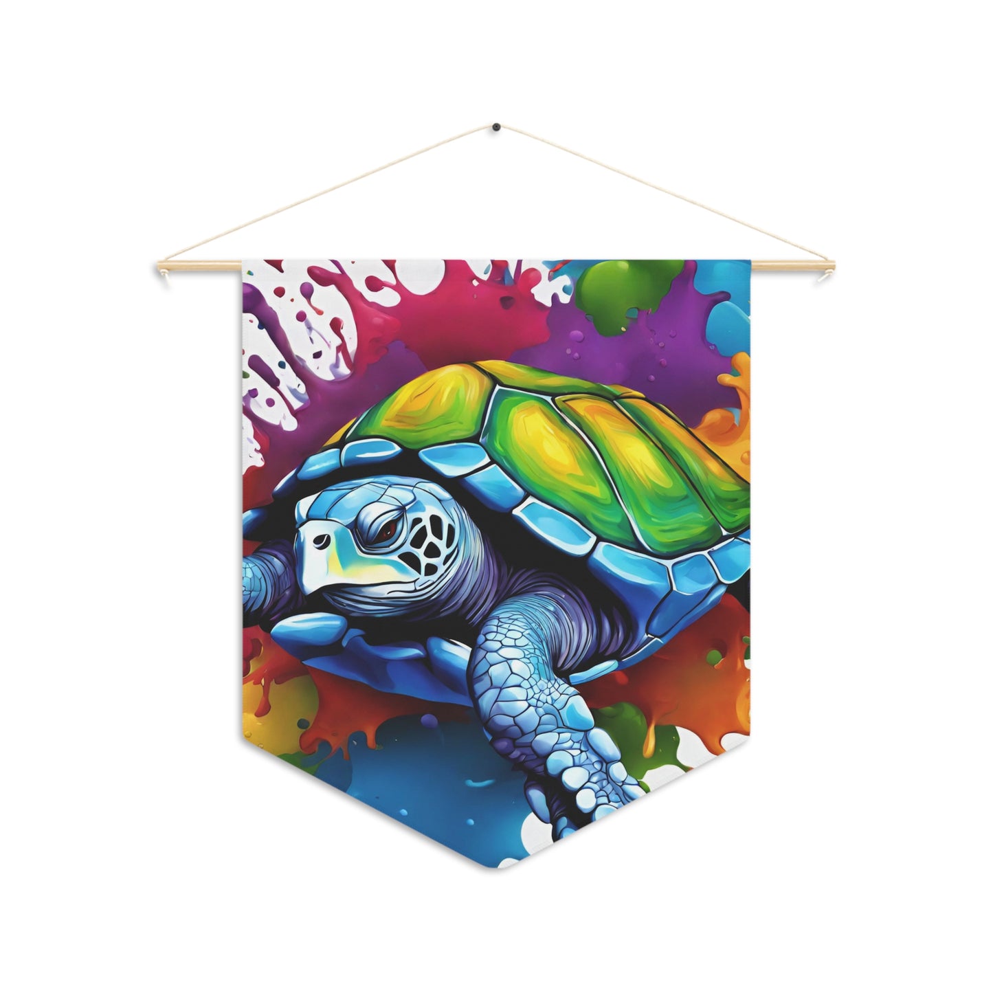 Turtle Pennant wall art for home decor