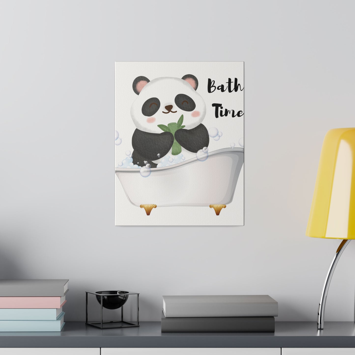 Animal Wall Art, Bathroom Wall Art, Matte Canvas Wall Art, Stretched, 0.75"