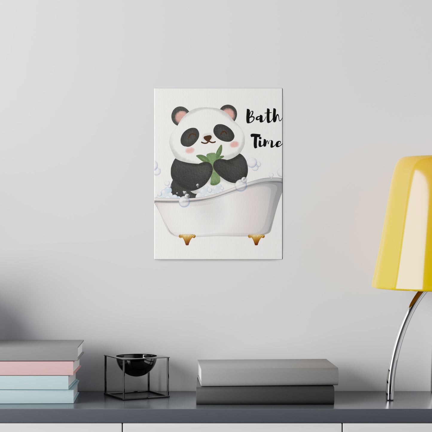 Animal Wall Art, Bathroom Wall Art, Matte Canvas Wall Art, Stretched, 0.75"