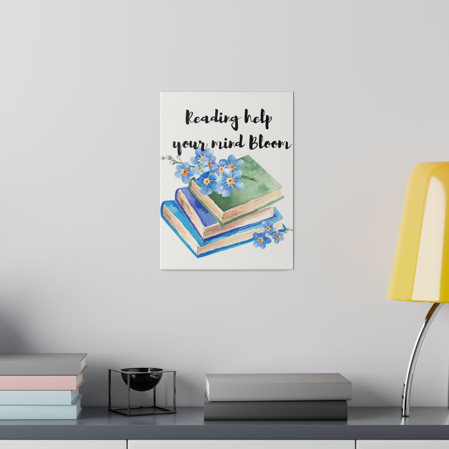 Botanical Wall Art, Inspirational Matte Canvas, Stretched, 0.75"