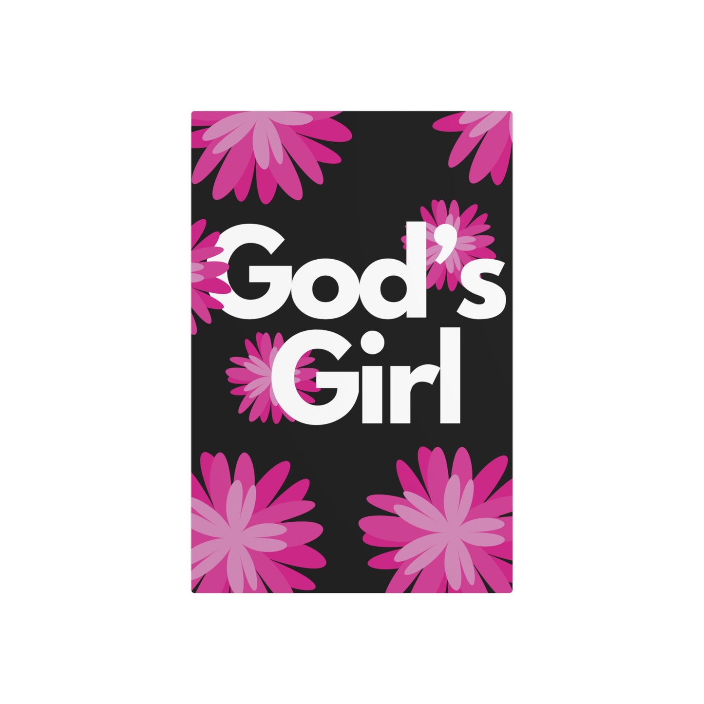 God's Girl. Metal Wall Arts. Home Decor.