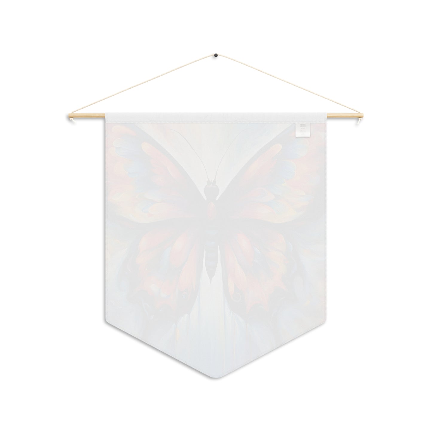 Colorful Butterfly Pennant wall art for home decor