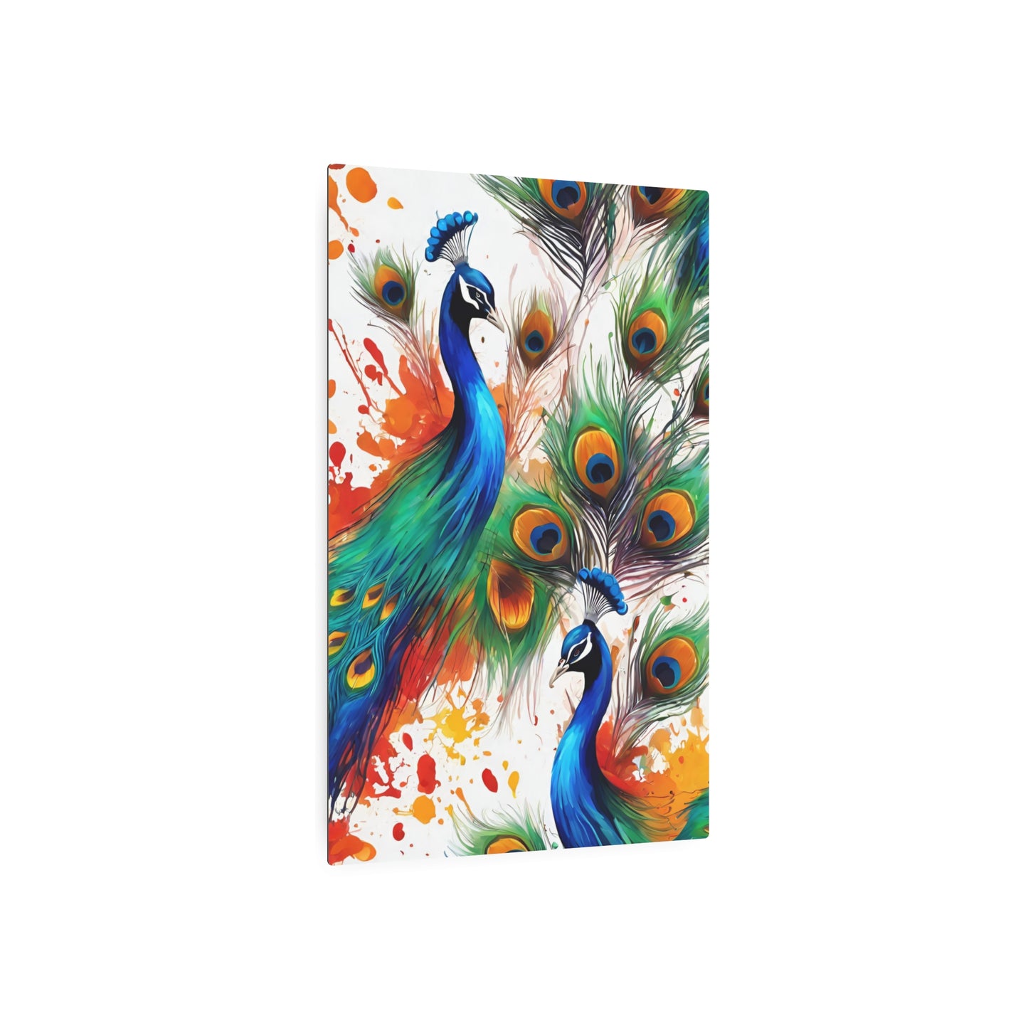 Colorful Dove Metal Wall Art Decor. Mounting tools included. Interior Design. Versatile Home Decor.