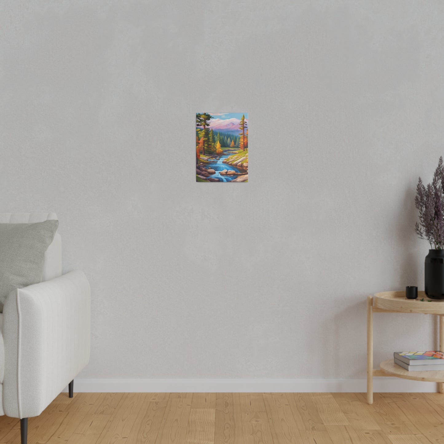 Landscape Botanical Wall Art, Stretched Canvas Print 0.75"