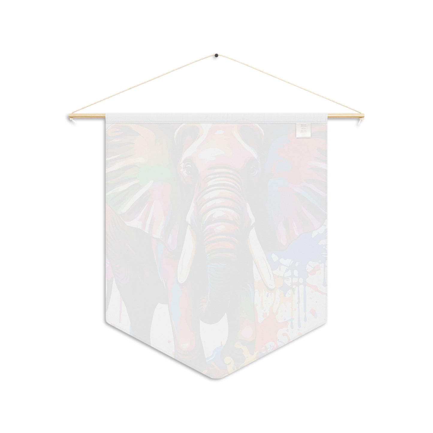 Elephant Pennant wall art for home decor