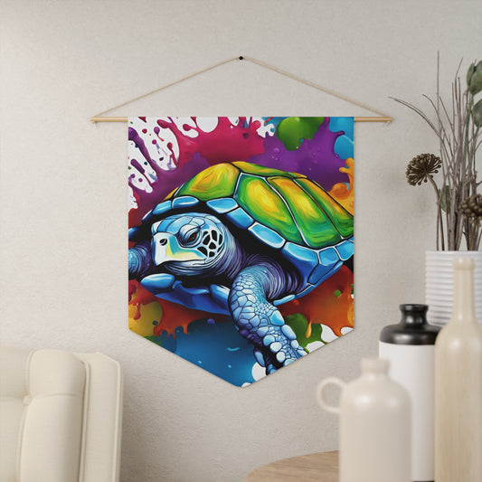 Turtle Pennant wall art for home decor