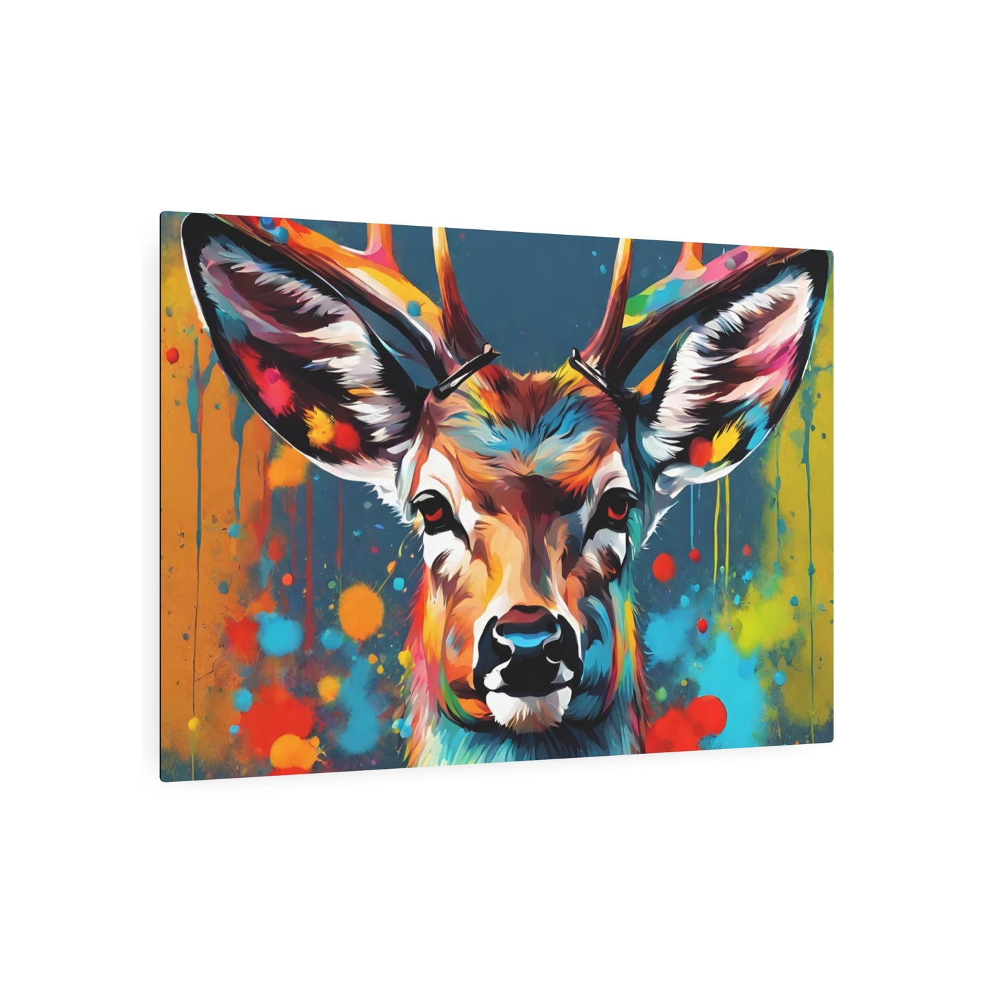 Colorful Deer Metal wall Art versatile and unique home decor