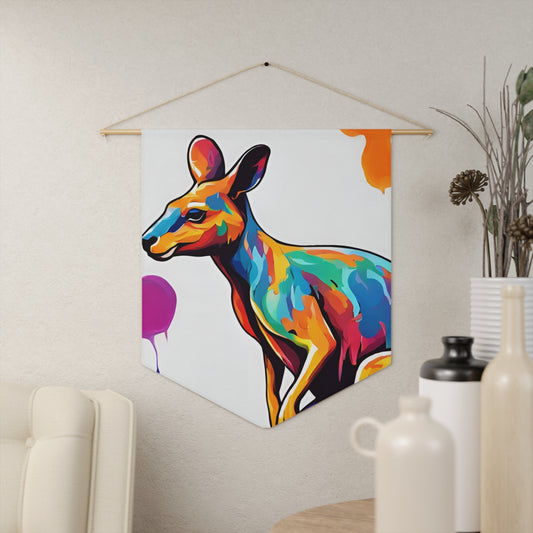 Kangaroo Pennant wall art for home decor