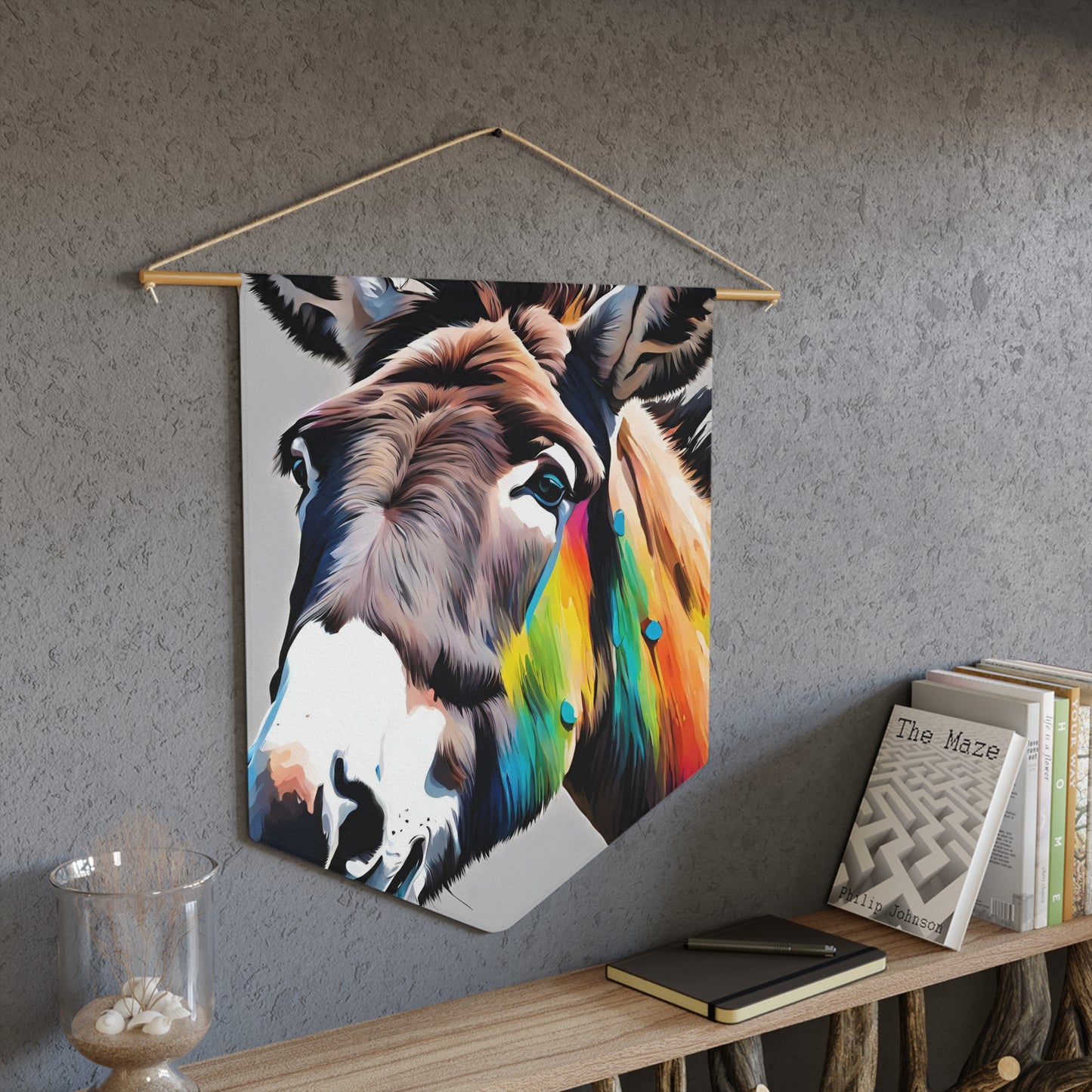 Monkey Pennant wall art for home decor