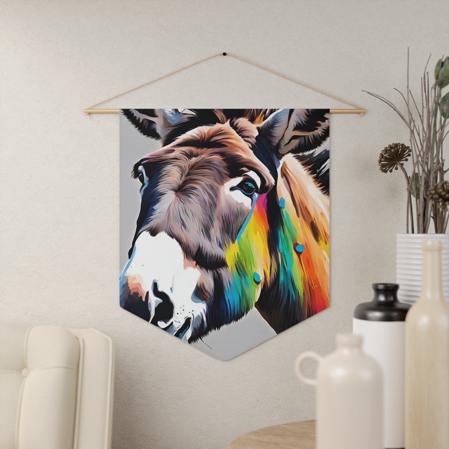 Monkey Pennant wall art for home decor