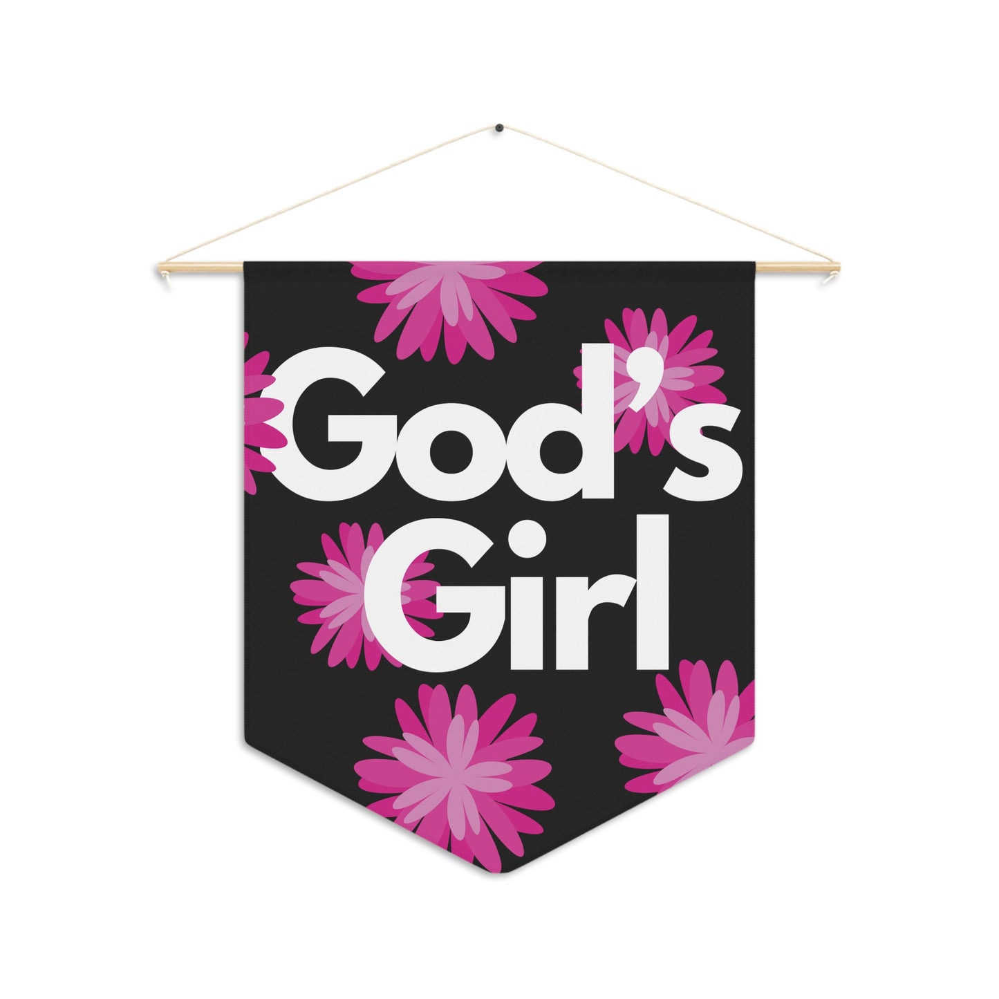 God's Girl Pennant wall art for home decor