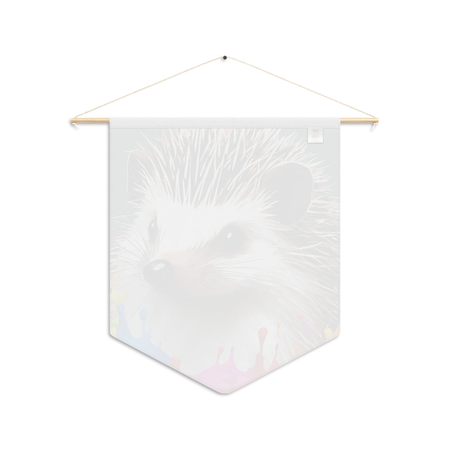 Hedgehog Pennant wall art for home decor